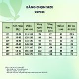  Áo sơ mi đồng phục học sinh nữ tay rộng với chất liệu cotton Nhật cao cấp - GDP035 