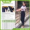  Quần tây học sinh nữ cao cấp kaki xanh đen mềm mịn, thoáng mát, bền và ít nhăn - GDP036 