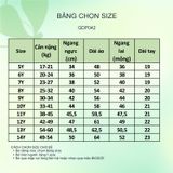  Áo sơ mi đồng phục học sinh nữ tay viền trắng kem - GDP042 