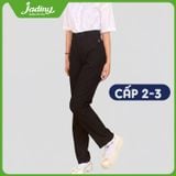  Quần tây nữ học sinh cao cấp màu đen Kaki cao cấp, có độ co giãn nhẹ, mềm mịn, thoáng mát - GDP049 