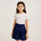  Chân váy học sinh nữ xếp ly gân cao cấp Jadiny GDP059 