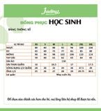  Bộ áo dài học sinh chuẩn truyền thống trắng tinh Jadiny GDP061 
