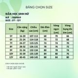  Đầm Học Sinh Bé Gái Cổ Thủy Thủ Thắt Nơ Xanh Navy GDP069 