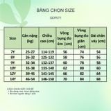  Chân Váy Xếp Li Đồng Phục Thanh Lịch Cho Bé Gái Từ Cấp 1 Đến Cấp 3 - Thiết Kế Dài Qua Gối - 2 Túi 2 Bên GDP071 