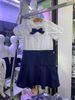  Đầm học sinh nữ cổ bèo váy xếp ly- GDP064 