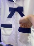  Áo sơ mi học sinh nữ cổ hải quân - GDP063 