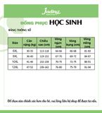  Áo sơmi trắng học sinh form big size cho bé ngoại cỡ - TDP005 