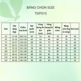  Quần dài học sinh phối thun hông không khóa kéo- TDP010 