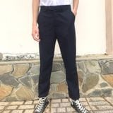  Quần tây học sinh nam xanh đen đi học quai rẽ - TDP011 