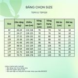  Áo sơ mi đồng phục học sinh bé trai túi có nắp - TDP012 