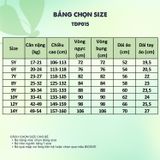  Áo sơ mi học sinh bé trai phối viền túi chân cổ - TDP015 