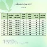  Áo sơ mi học sinh nam phối xanh form dáng cơ bản - TDP016 