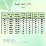  Áo sơ mi tay dài học sinh nam - TDP018 