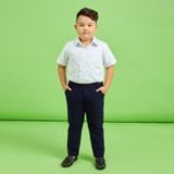  Quần tây học sinh dây kéo lưng thun co dãn form big size - TDP021 