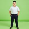  Quần tây học sinh dây kéo lưng thun co dãn form big size - TDP021 