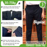  Quần tây học sinh cao cấp thun tăng đơ big size - TDP022 