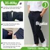  Quần tây học sinh cao cấp thun tăng đơ big size - TDP022 