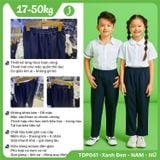  Quần dài học sinh lưng thun nguyên vòng TDP041 