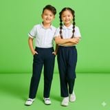  Quần dài học sinh lưng thun nguyên vòng TDP041 