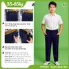  Quần tây học sinh nam kaki xanh đen cao cấp ống thoải mái TDP042 