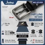  Dây thắt lưng học sinh nữ GTL001 - Dây Nịt Đồng Phục Simili Cao Cấp 
