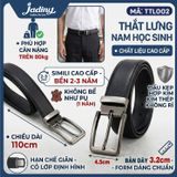  Dây thắt lưng học sinh nam TTL001 - Dây Nịt Đồng Phục Simili Cao Cấp 