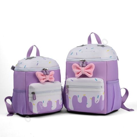 Balo Kid Nơ Dễ Thương – Balo Cho Bé Đi Học, Đi Chơi