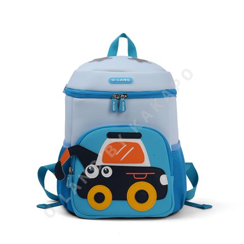 Balo Kid Hình Máy Xúc Dễ Thương – Balo Cho Bé Đi Học, Đi Chơi