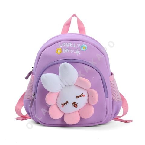 Balo Kid Hình Bông Hoa Dễ Thương – Balo Cho Bé Đi Học, Đi Chơi
