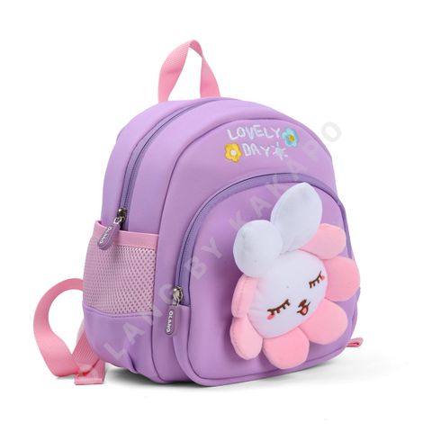Balo Kid Hình Bông Hoa Dễ Thương – Balo Cho Bé Đi Học, Đi Chơi
