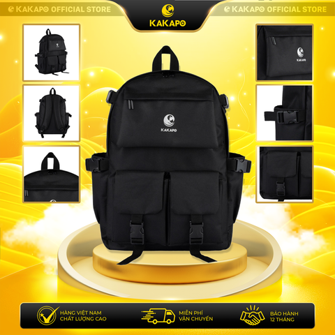 Balo Thời Trang Hàn Quốc Unisex Bagsic Backpack KAKAPO BL079
