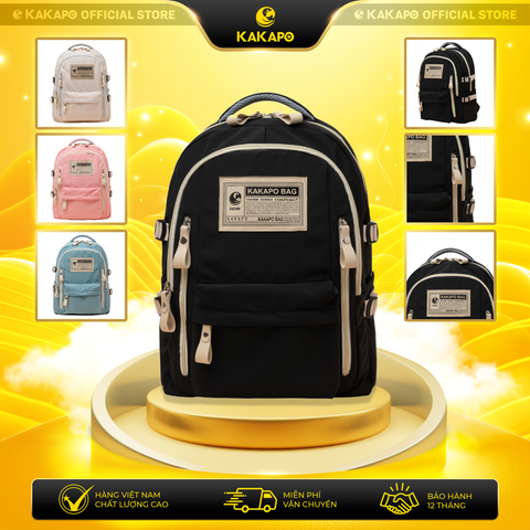 Balo Nam Nữ Phong Cách Âu Mỹ, Vải Oxford Chống Thấm Nước BL105