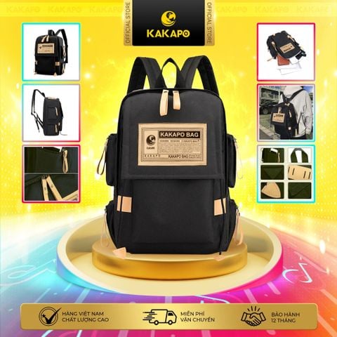 Balo Học Sinh Phong Cách Thời Trang Hàn Quốc KAKAPO BL011