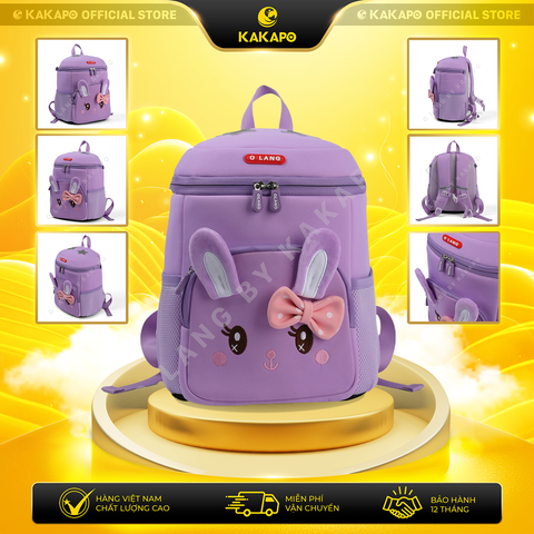 Balo Kid Hình Thỏ Dễ Thương – Balo Cho Bé Đi Học, Đi Chơi
