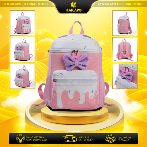 Balo Kid Nơ Dễ Thương – Balo Cho Bé Đi Học, Đi Chơi