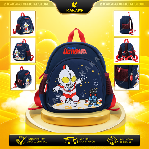 Balo Kid Hình Siêu Nhân Tôm Dễ Thương – Balo Cho Bé Đi Học, Đi Chơi