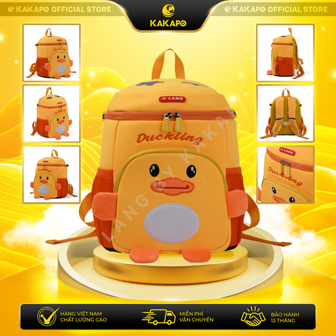 Balo Kid Hình Vịt Dễ Thương – Balo Cho Bé Đi Học, Đi Chơi