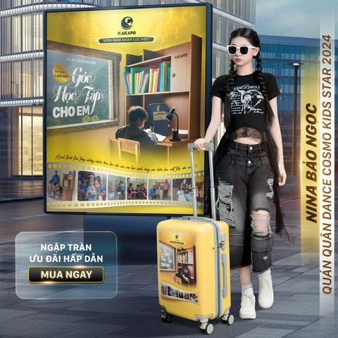 VALI THỜI TRANG DU LỊCH CAO CẤP NHỰA ABS KAKAPO VL003