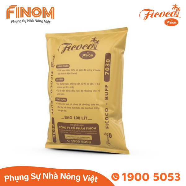 Giá thể xơ dừa xử lý Ficoco Buff