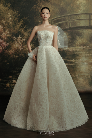 NO.3 - MAGNOLIA - VLTX-813 LUXURY NUDE BALLGOWN DRESS