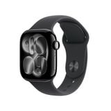 Apple Watch Series 11 Aluminum Case 46mm GPS + Cellular Sport Band Glossy Black size S/M (Apple VN)