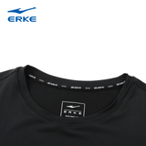  Áo thun Nam ERKE RUNNING logo tam giác 11224302218 