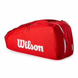  Túi Đựng Vợt Tennis Wilson Super Tour 6 Pack Red – WR8036801001 