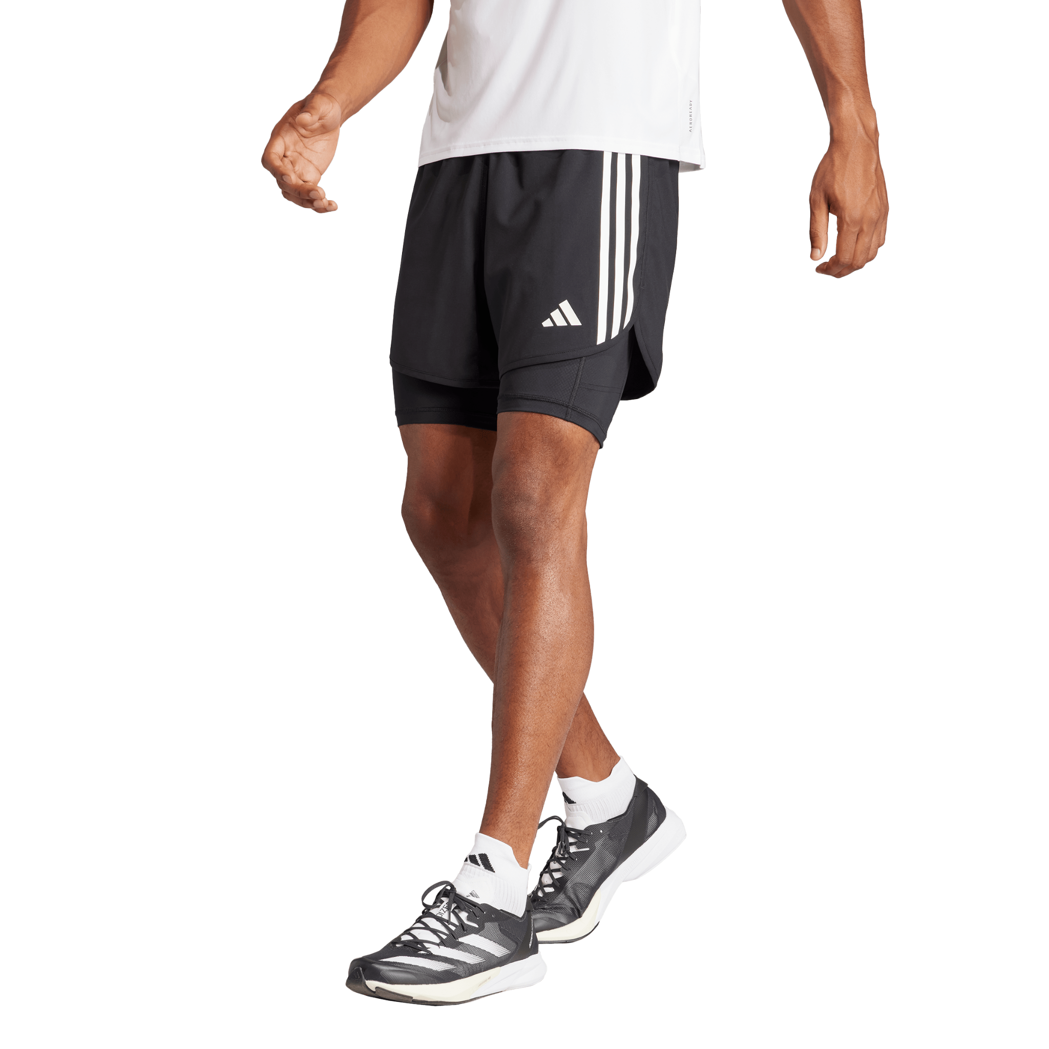  QUẦN SHORTS CHẠY BỘ ADIDAS NAM 2 TRONG 1 OWN THE RUN IQ3808 