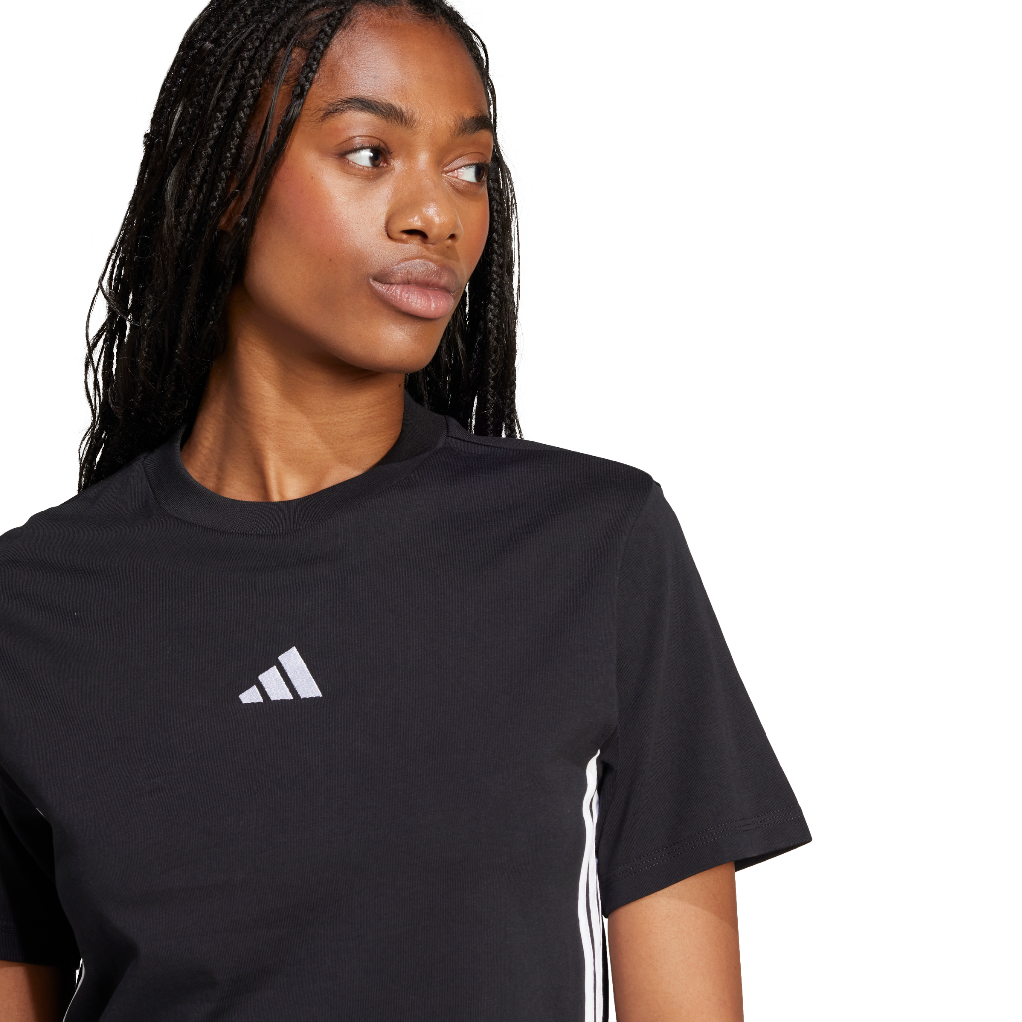  ÁO THUN ADIDAS ESSENTIALS 3 SỌC NỮ JD0844 JD0846 