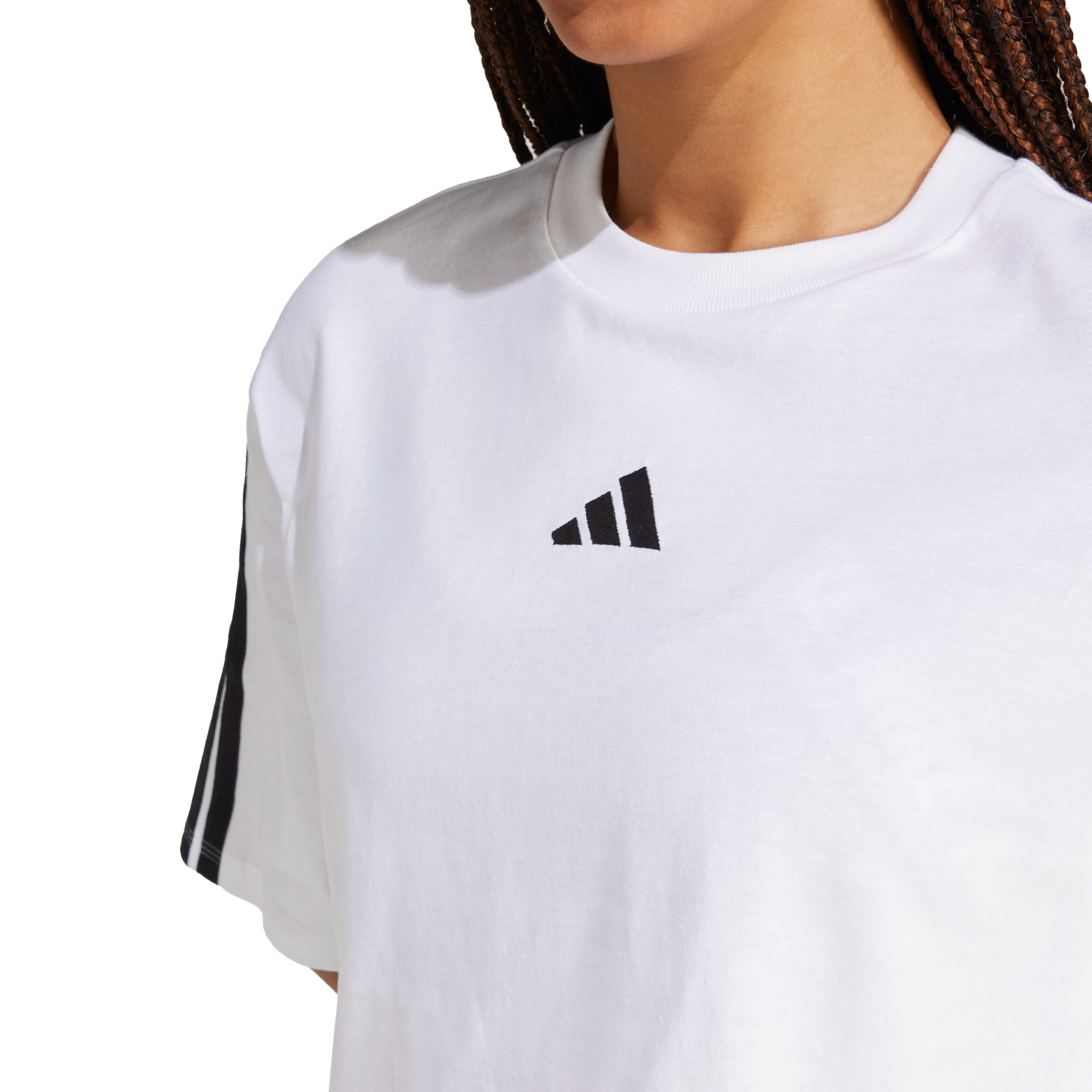  ÁO THUN NỮ ADIDAS ESSENTIALS 3 SỌC JD4999 