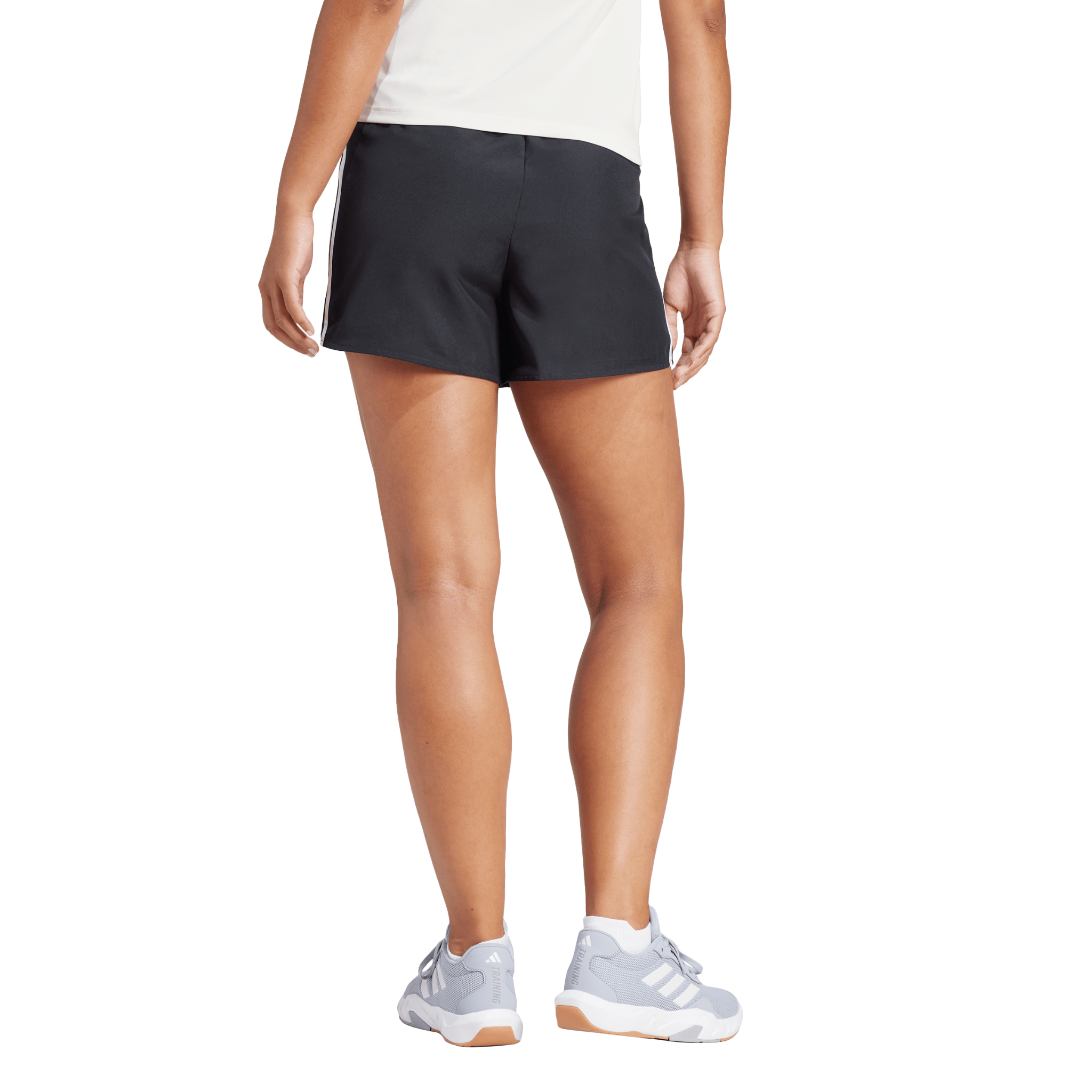  QUẦN SHORT NỮ ADIDAS CẠP CAO 3 SỌC JF4359 