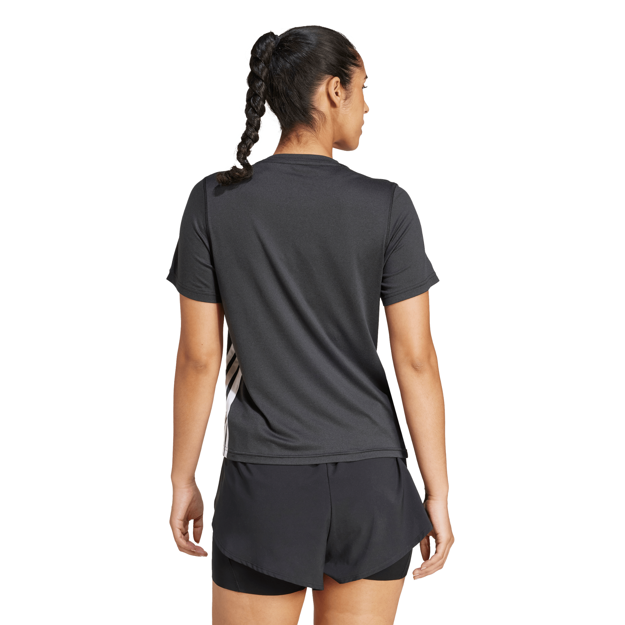  ÁO THUN TẬP LUYỆN ADIDAS ESSENTIALS 3 SỌC NỮ JH1392 JH1393 
