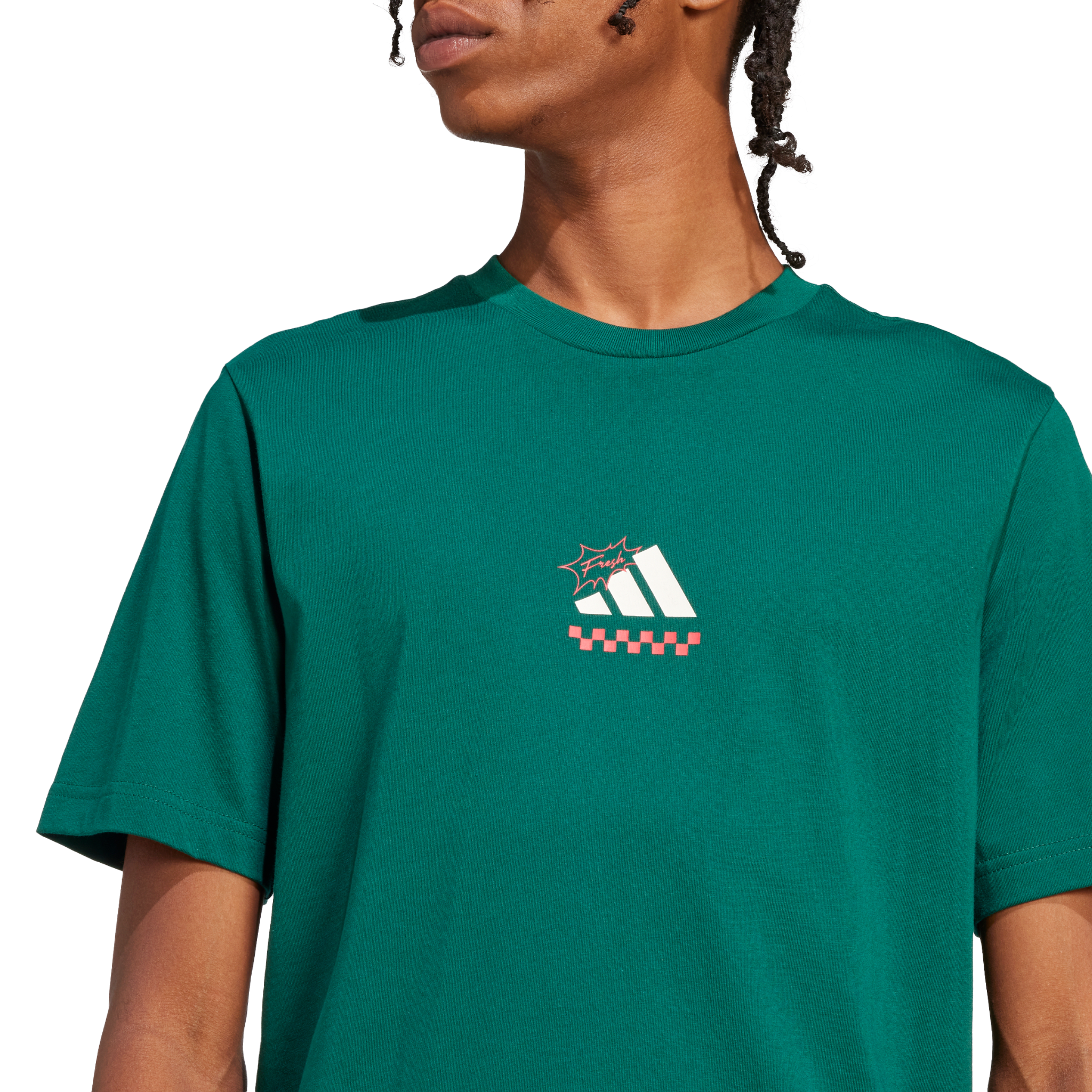  ÁO THUN ADIDAS GRAPHIC LOUNGE PIZZA JJ4017 