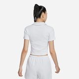  Áo Polo Tennis NikeCourt Heritage Short-Sleeve Cropped HJ8993 